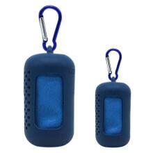 (Dark Blue) 2set Cooling Towel, Cooling Towel Cooling Towel, Microfiber Towels Quick Dry Travel Towel For Fitness Gym Yoga And Outdoor Sports NEW