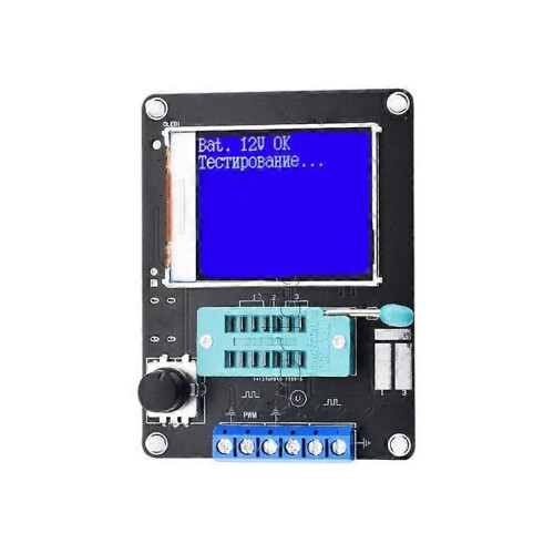GM328A Transistor Tester Diode Capacitance Inductance ESR Volt Frequency Meter New