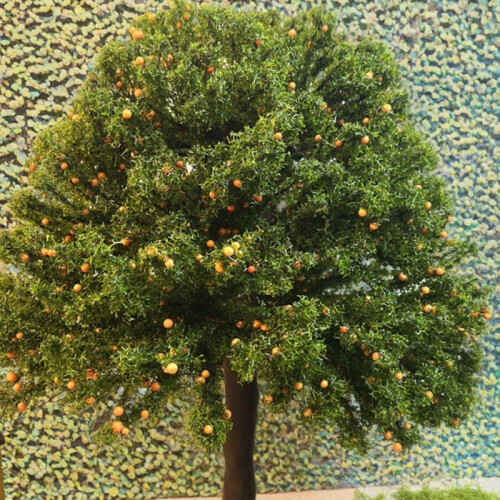 (15cm)HO/OO Scale Miniatures Fruit Trees Landscape Farm Plants Railway Scenery ModelKE 1