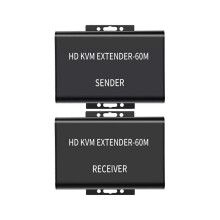 1080P 60M USB KVM Extender Hub Over Rj45 Ethernet Cable Video Converter
