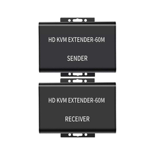 1080P 60M USB KVM Extender Hub Over Rj45 Ethernet Cable Video Converter