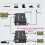 1080P 60M USB KVM Extender Hub Over Rj45 Ethernet Cable Video Converter 3