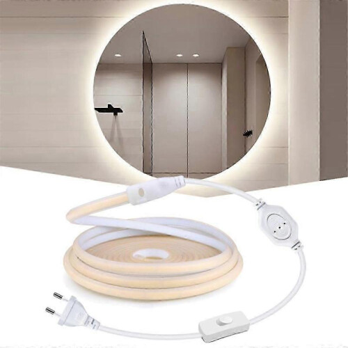 Makeup Mirror LED Backlight Lighting COB Strip Lights Vanity Lights Bathroom Dressing Table Room Wh jn 2
