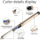 Curling Irons Pro 28MM Curling Irons LCD Display 110-210 Temperature Control Ceramic Curling Irojn 2