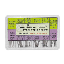 1 Box Stainless Steel Watch Screw Bars Strap Link Pins for Rlx Watchmaker Tools NEW