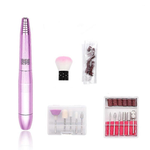 Electric Nail Drill, Usb Manicure Pen Sander Polisher Portable