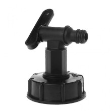 1000l Ibc To 1/2& (15mm) Water Tank Hose Yard Adapter Fittings with Switch