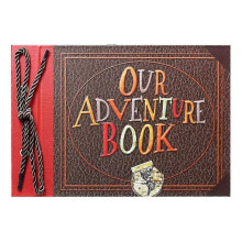 Scrapbook Photo Album,Our Adventure Book Scrapbook,For Anniversary, Wedding, Travelling, (Adventure js