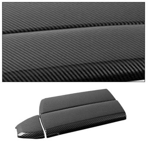 For Benz GL ML 2012-2015 ABS Carbon fiber Console Armrest Box Panel Cover 3PCS8Y js 2