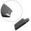 For Benz GL ML 2012-2015 ABS Carbon fiber Console Armrest Box Panel Cover 3PCS8Y js 4