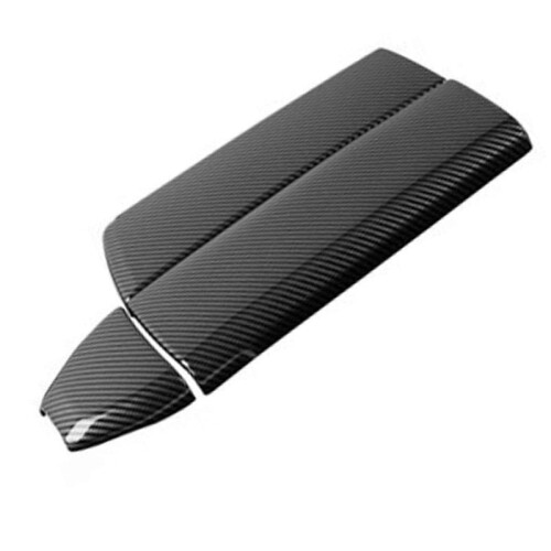 For Benz GL ML 2012-2015 ABS Carbon fiber Console Armrest Box Panel Cover 3PCS8Y js