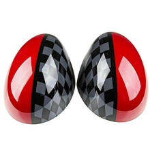 Car Door Side JCW Style Mirror Covers for Mini Cooper R55 R56 R57 R58 R60 R61 Power Fold Mirror js