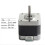 3D Printer 42 Stepper Motor 1.5A 2 Phase 1.8 Stepper Angle No Connecting Cable 3D Printer Part js 4