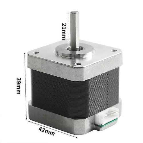 3D Printer 42 Stepper Motor 1.5A 2 Phase 1.8 Stepper Angle No Connecting Cable 3D Printer Part js 2