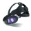 VR Headset Strap for 3 Adjustable Enhanced Head Cushion Wearing Head Strap for 3-Black js 3