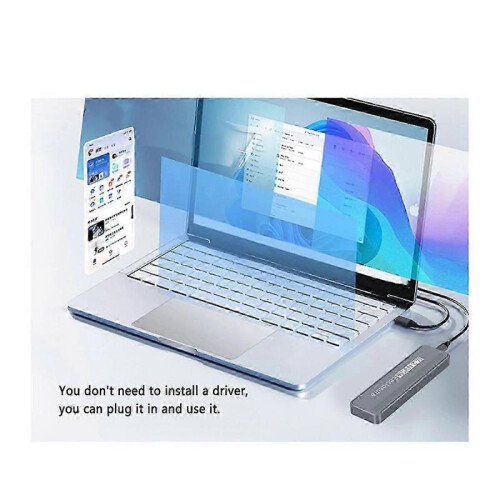 M.2 NVMe HDD Enclosure USB3.2 GEN2x2 20Gbps Multi-Functional High Speed Transfer HDD Enclosure js