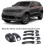 Carbon Fiber Mirror Covers+Door Handle Covers for Grand Durango 2011-2020 js 1