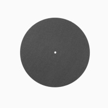 Premium Deer Hide Leather Turntable Mat - Handmade in Los Angeles USAfUOa