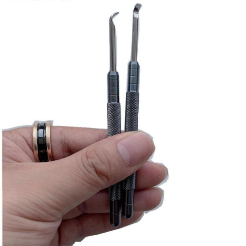 2Pc Watchmaker Repair Tool Watch Hand Remover Delicate Tool Levers Flat Blade Fg 1