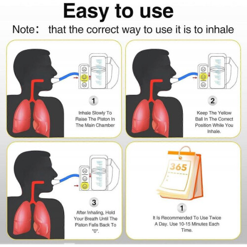 2025 Incentive Spirometer-Breathing Exercise Device for Lungs Incentive 1