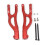 (Red Front Upper Arm) Front Suspension Control Arm Set for 1/5 ARRMA KRATON OUTCAST js 1