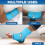 Elbow and Ankle Ice Pack for Injuries Reusable, Cold Warm Compression Sleeves for Arm, Ank 2
