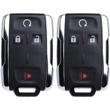 Keyless Entry Remote Start Control Key Fob Replacement Fits for Chevy Silverado