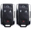 Keyless Entry Remote Start Control Key Fob Replacement Fits for Chevy Silverado 1