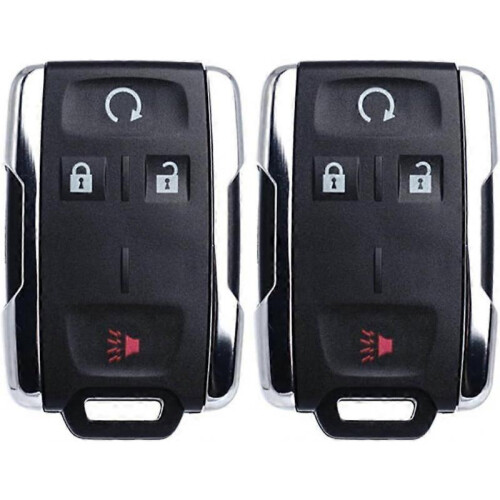 Keyless Entry Remote Start Control Key Fob Replacement Fits for Chevy Silverado