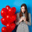 Biodegradable Balloons 100 pcs Red 10 Inch Heart Shaped, Thickened Extra Strong 3