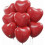 Biodegradable Balloons 100 pcs Red 10 Inch Heart Shaped, Thickened Extra Strong 1