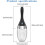 Latest Model  Automatic Enema Bulb with 3 Intensities Modes, Rechargeable Anti 4