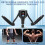 Multifunctional Thigh Master Kegel Exerciser, Adjustable 0-132lbs Resistance Hip 5