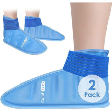 Foot Ice Pack Wrap for Feet, Cooling Boot for Ankle, Cold Heel Pad for Plantar