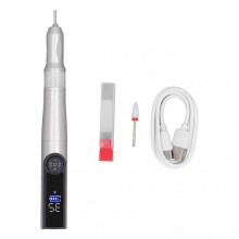 2025 Latest Model 2 in 1 Nail Polisher Pen with Nail Curing Light 35000rpm Glu...