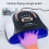 2025 Latest Model 256W Nail Gel Curing Lamp Various Time Setting Detachable Bo... 5