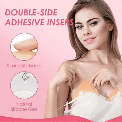 2025 Latest Model  Invisible Lift Inserts Double-Sided Sticky Bra Ultra Push Up 1