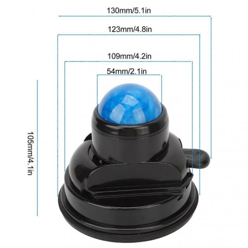 2025 Latest Model Wall Massage Roller Manual Suction Cup Massage Ball 360 Degr... 1