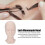 2025 Latest Model Eyelash Extensions Training Mannequin Head Soft Silicone Rem... 3