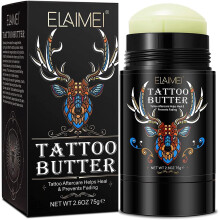 Tattoo Cream 75g, Balm for New & Old Tattoo Care & Color Enhancement