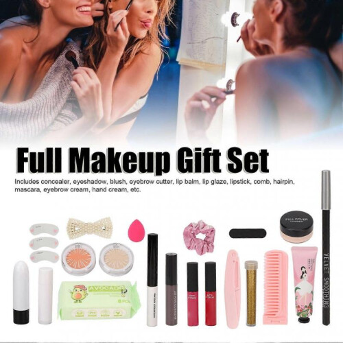 2025 Latest Model 20pcs Blind Box Makeup Gift Set Eye Shadow Lip Gloss Blush F... 2