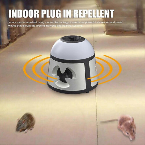 2025 Latest Model Electronic Mouse Repeller Strong Impulse Wave 360 Degrees Ul... 2
