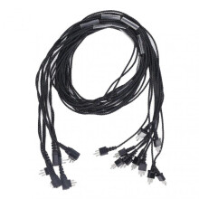 2025 Latest Model 5pcs Sound Aid Adapter Cable Recevier Cable Hearing Device A...