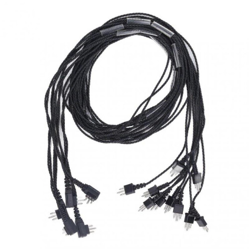 2025 Latest Model 5pcs Sound Aid Adapter Cable Recevier Cable Hearing Device A...