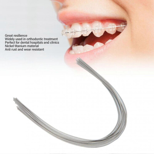 2025 Latest Model 50pcs Orthodontic Rectangular Arch Wire Nickel Titanium Dent... 1