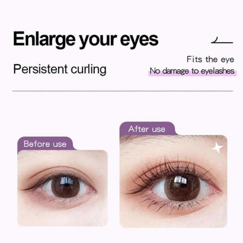2025 Latest Model Electric Eyelash Curler 360 Deg Push Up 3 Level Temp Memory ... 2