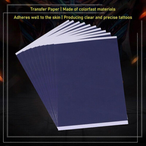 2025 Latest Model 100 Sheets Tattoo Transfer Paper A4 Size for High Visibility... 1
