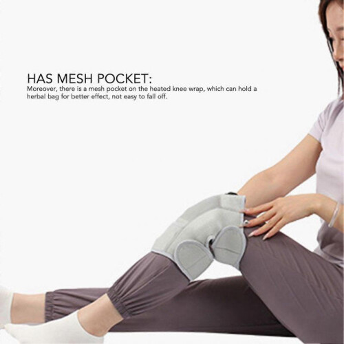 2025 Latest Model Heating Knee Massager 3 Level Vibration 3 Level Heating Adju... 2