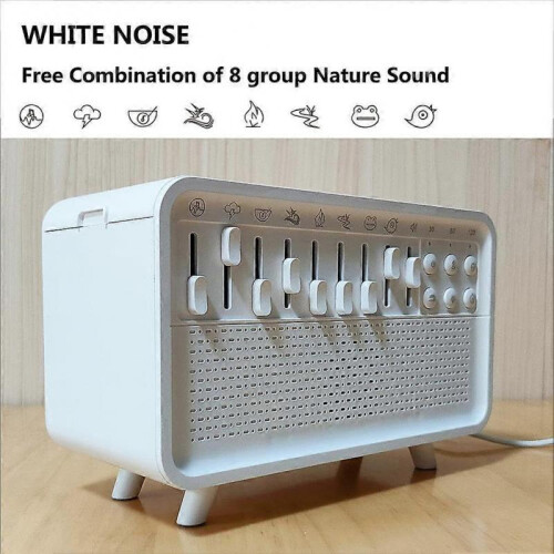 2025 Latest Model  White Noise Night Light Diffusers Humidifier,3-in-1 Sound 2