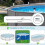 High quality  Pool Lights 6 Pack Solar Outdoor Lights for Framed Above Ground 3